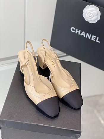 Chanel Slingback Sandals