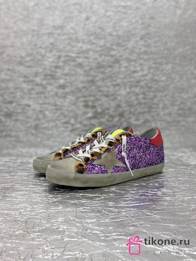 Golden Goose Super-Star Glitter Sneakers - 1