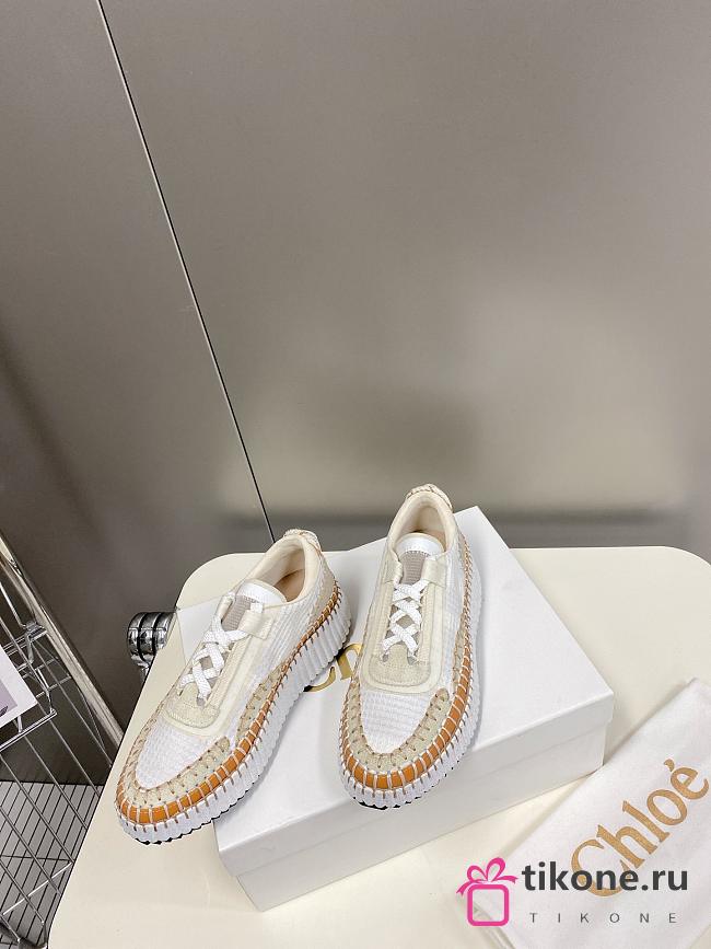 Chloe Nama Sneakers In White - 1