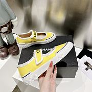 Chanel 2023 Coco Retro Style Shoes In Yellow - 5