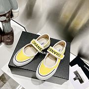 Chanel 2023 Coco Retro Style Shoes In Yellow - 3