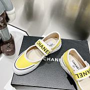 Chanel 2023 Coco Retro Style Shoes In Yellow - 2