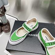 Chanel 2023 Coco Retro Style Shoes In Green - 2