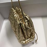 Bottega Veneta Gold Pouch Bag - 23x13x8cm - 4