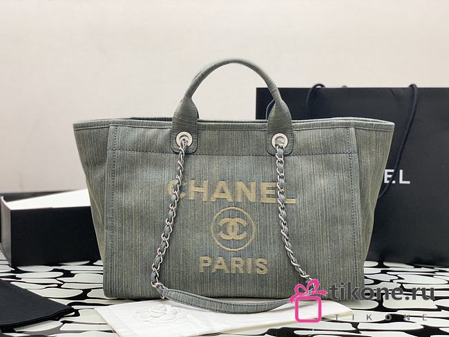 Chanel Deauville Denim 986413 - 38x29x20cm - 1