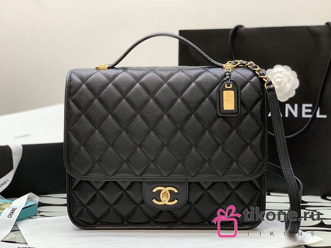 Chanel Large Caviar Backpack 986408 - 31.5x31x9cm - 1