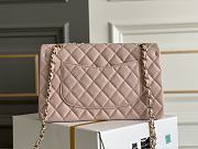 Chanel Classic Pink Caviar Leather V996416 - 25.5x15.5x6.5cm - 5