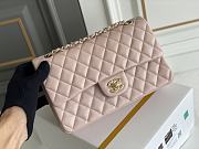 Chanel Classic Pink Caviar Leather V996416 - 25.5x15.5x6.5cm - 3