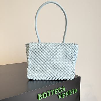 Bottega Veneta Patti intrecciato leather shoulder bag V826774- 24x20x12cm