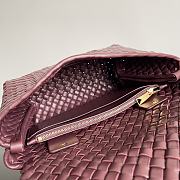 Bottega Veneta Patti intrecciato leather shoulder bag V826778 - 24x20x12cm - 5