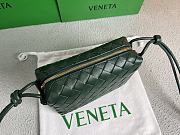 Nappa Intrecciato Small Loop Camera Bag Raintree Dark Green - 17x12x8cm - 2