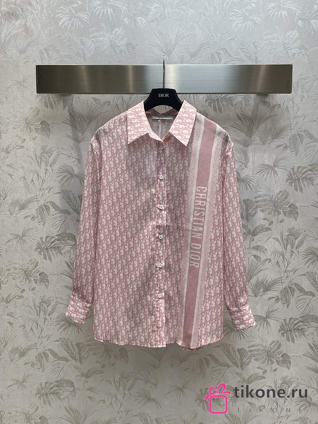 Dior Pink Oblique Shirt V100452 - 1