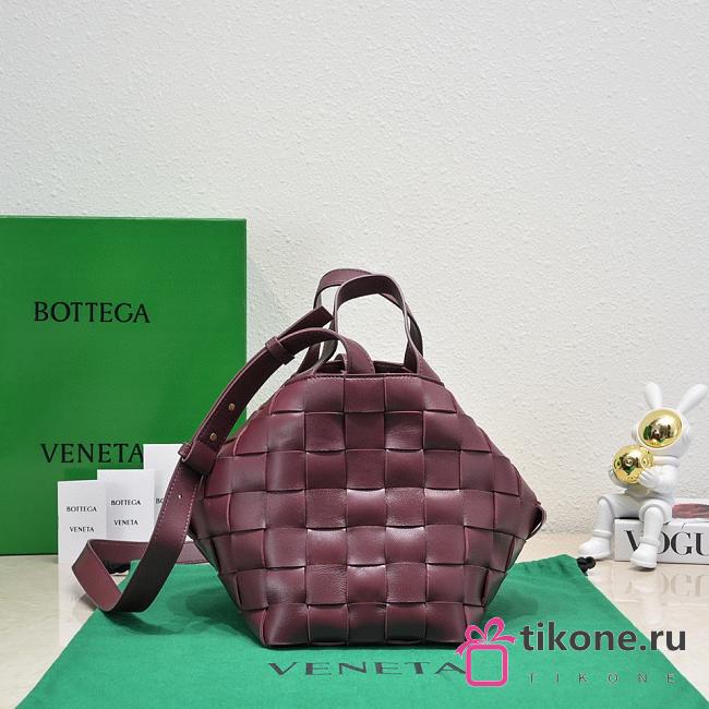 Bottega Veneta Bowling Cassette Barolo - 28x21x16cm - 1