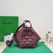 Bottega Veneta Bowling Cassette Barolo - 28x21x16cm - 1