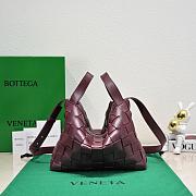 Bottega Veneta Bowling Cassette Barolo - 28x21x16cm - 2