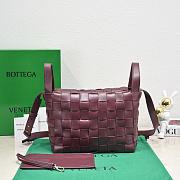 Bottega Veneta Bowling Cassette Barolo - 28x21x16cm - 5