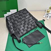 Bottega Veneta Bowling Cassette Black Leather - 28x21x16cm - 3