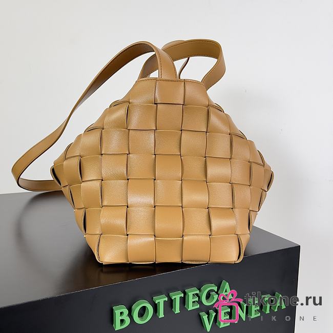 Bottega Veneta Bowling Cassette Brown Leather - 28x21x16cm - 1