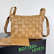 Bottega Veneta Bowling Cassette Brown Leather - 28x21x16cm - 5