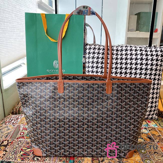 Goyard Artois Black Tote Bag A649449 - 50x17x30cm - 1