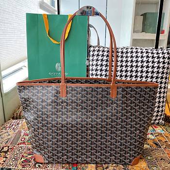 Goyard Artois Black Tote Bag A649449 - 50x17x30cm