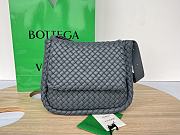 BV Grey Cobble Shoulder Bag A569330 - 26x21x9cm - 1