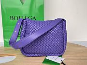 BV Purple Cobble Shoulder Bag A600257 - 26x21x9cm - 5