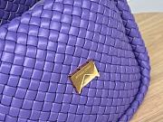 BV Purple Cobble Shoulder Bag A600257 - 26x21x9cm - 3