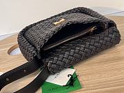 BV Black Cobble Shoulder Bag A569323 - 26x21x9cm - 3