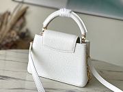 LV Capucines White Taurillon leather - 21x14x8cm - 4