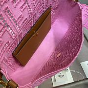 Fendi Baguette Pink A662205 - 26×13x6cm - 2