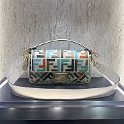 Fendi Baguette Multicolour with FF embroidery bag A662196 - 26x13x6cm - 5