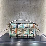 Fendi Baguette Multicolour with FF embroidery bag A662196 - 26x13x6cm - 2