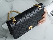 Chanel Aged Calfskin Quilted Reissure Flap - 24x16x7.5cm - 5