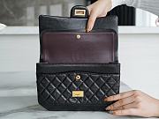 Chanel Aged Calfskin Quilted Reissure Flap - 24x16x7.5cm - 3