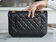 Chanel Aged Calfskin Quilted Reissure Flap - 24x16x7.5cm - 2