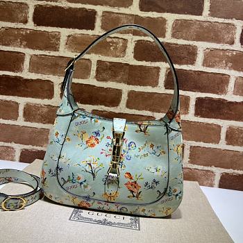 Gucci Jackie Floral Bag - 28x19x4.5cm