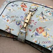 Gucci Jackie Floral Bag - 28x19x4.5cm - 5