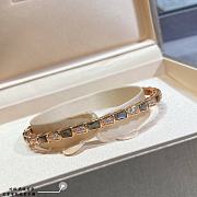 BVLGARI Premium Narrow Snake Bone Bracelet V105032 - 3