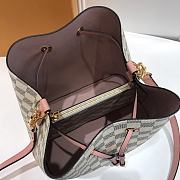 Louis Vuitton Pink Neonoe Damier Azur - 26x26x17.5 cm - 4