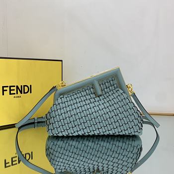 Fendi FF First Small In Mint Green - 26x9x18cm