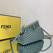 Fendi FF First Small In Mint Green - 26x9x18cm - 5