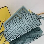 Fendi FF First Small In Mint Green - 26x9x18cm - 2