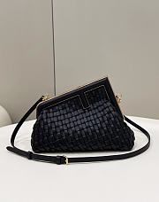 Fendi FF First Small In Black - 24x9x18cm - 1