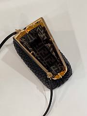 Fendi FF First Small In Black - 24x9x18cm - 3