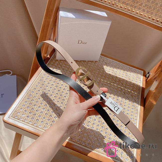 Dior 30 Montaigne Reversible Belt 2cm - 1