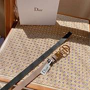 Dior 30 Montaigne Reversible Belt 2cm - 3