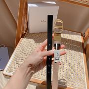 Dior 30 Montaigne Reversible Belt 2cm - 2