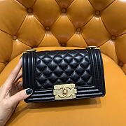 Chanel 20 Leboy Lamskin Shiny Gold Hardware  - 1