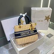 Dior Lady Wicker A456265 Size 24cm - 1